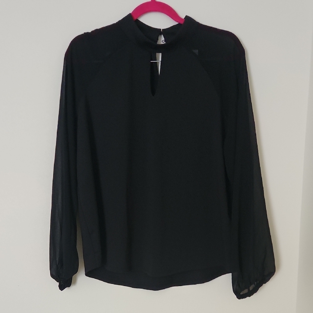 Elegant Black Women's Top
